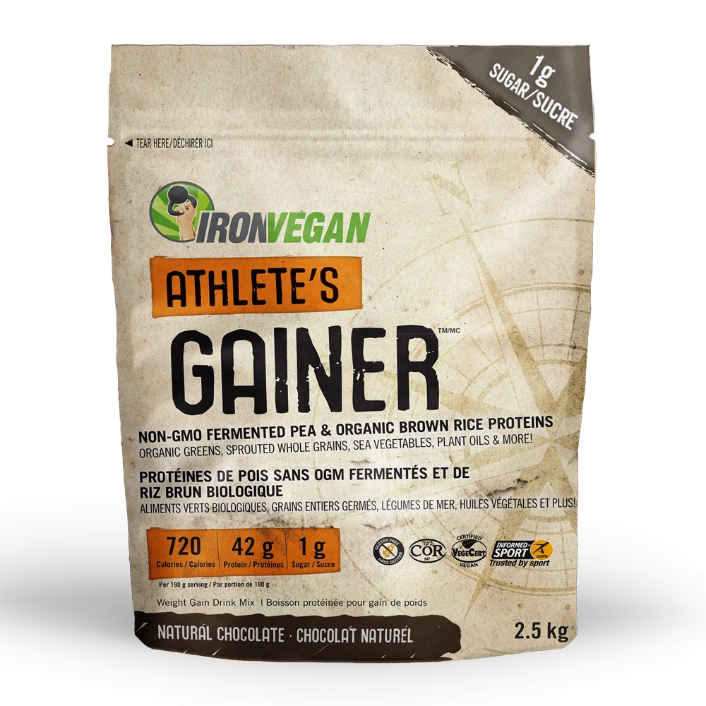 Iron Vegan Athlete's Gainer Informed Sport